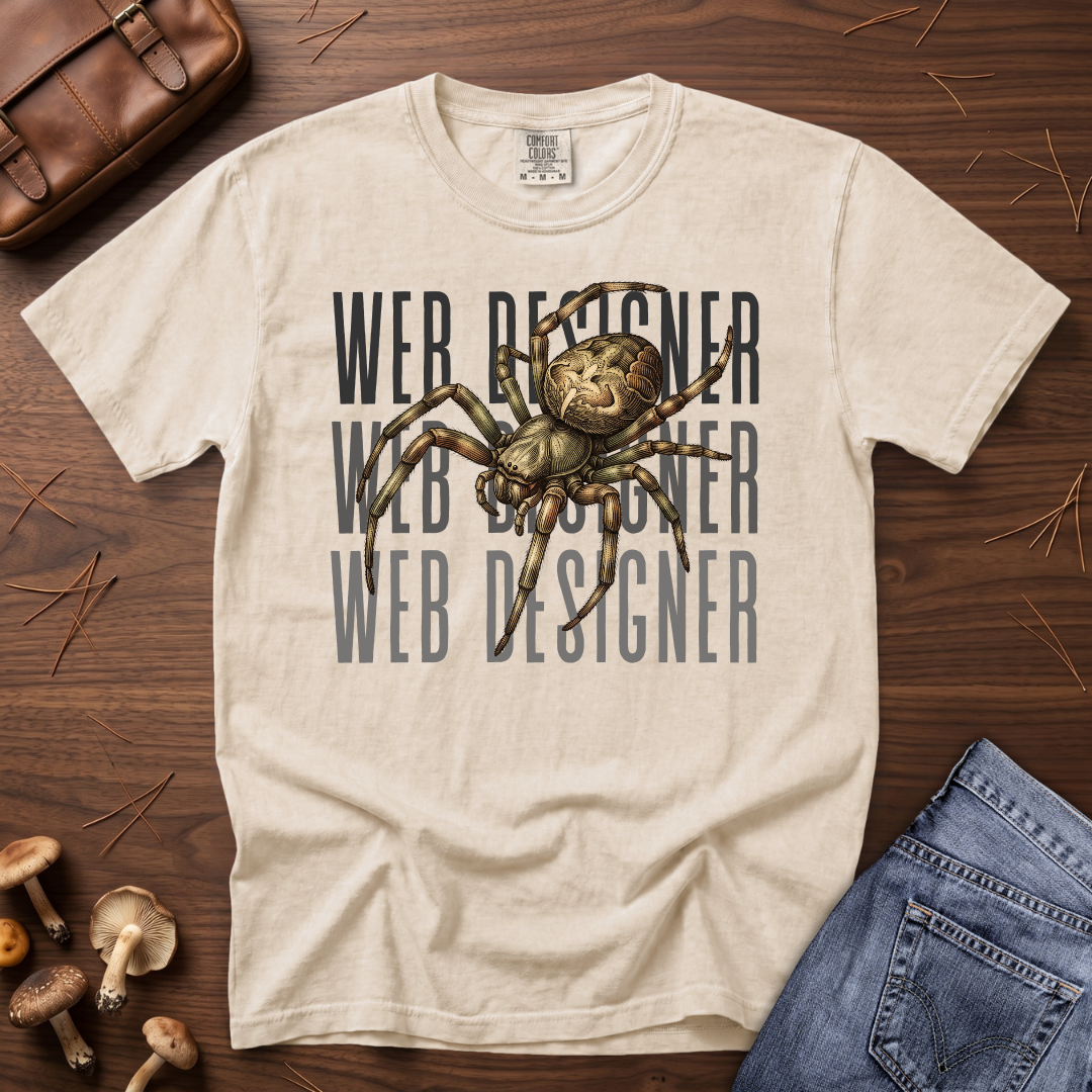 Web Designer - Spider T-Shirt