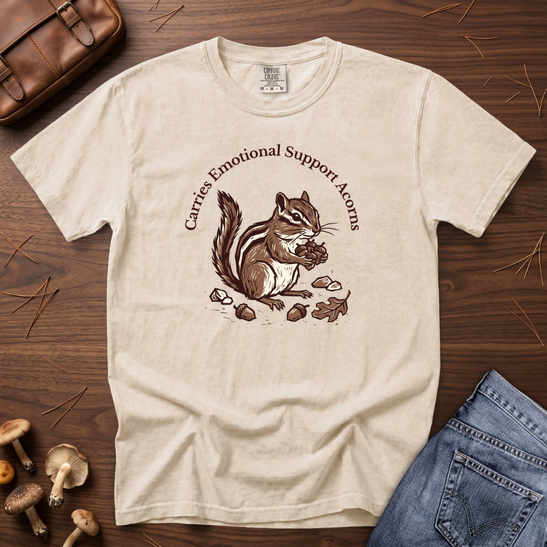 Emotional Support Acorns T-Shirt