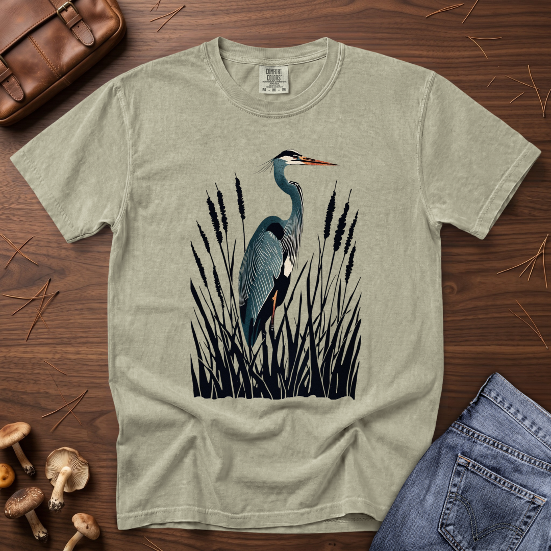 Marsh Heron T-Shirt