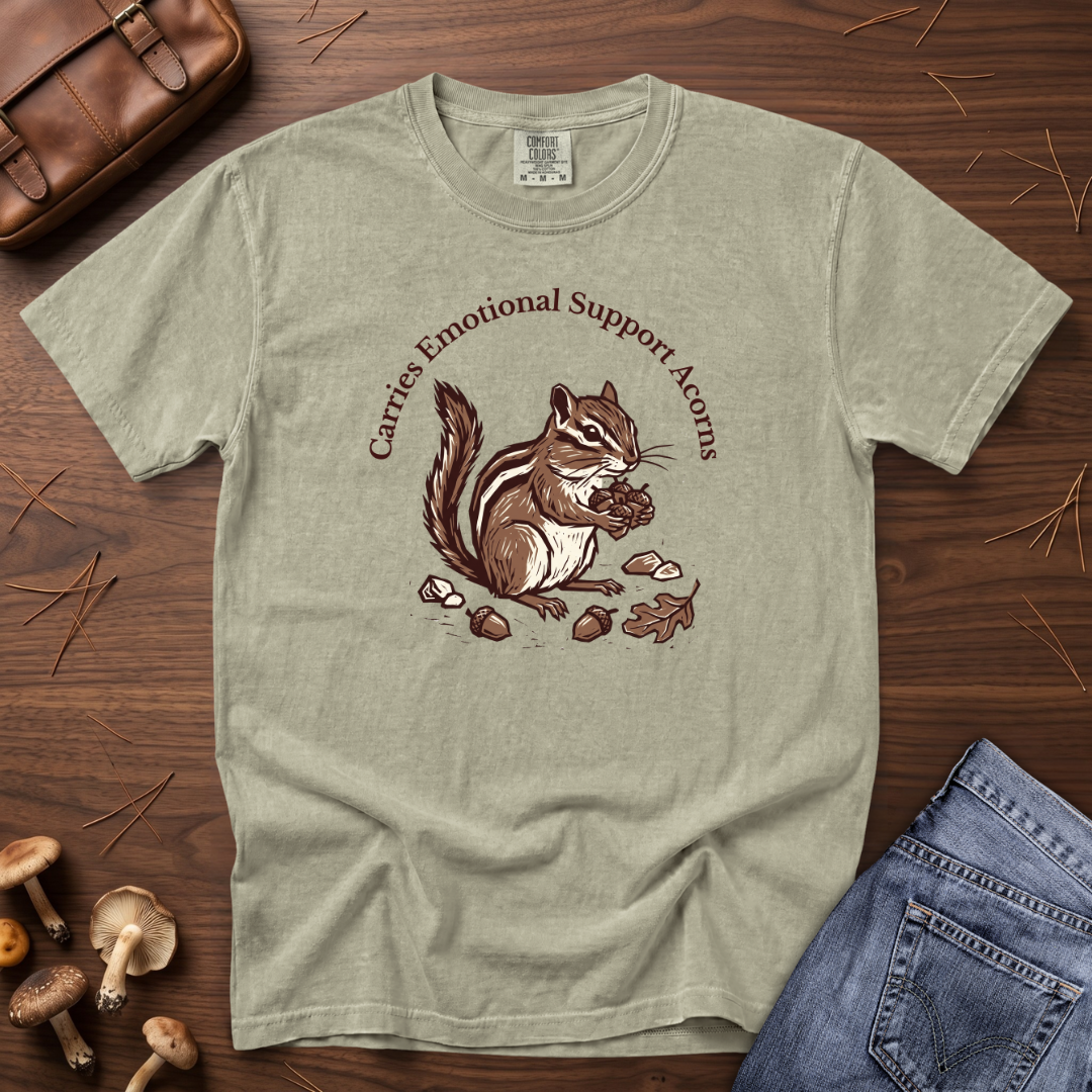 Emotional Support Acorns T-Shirt