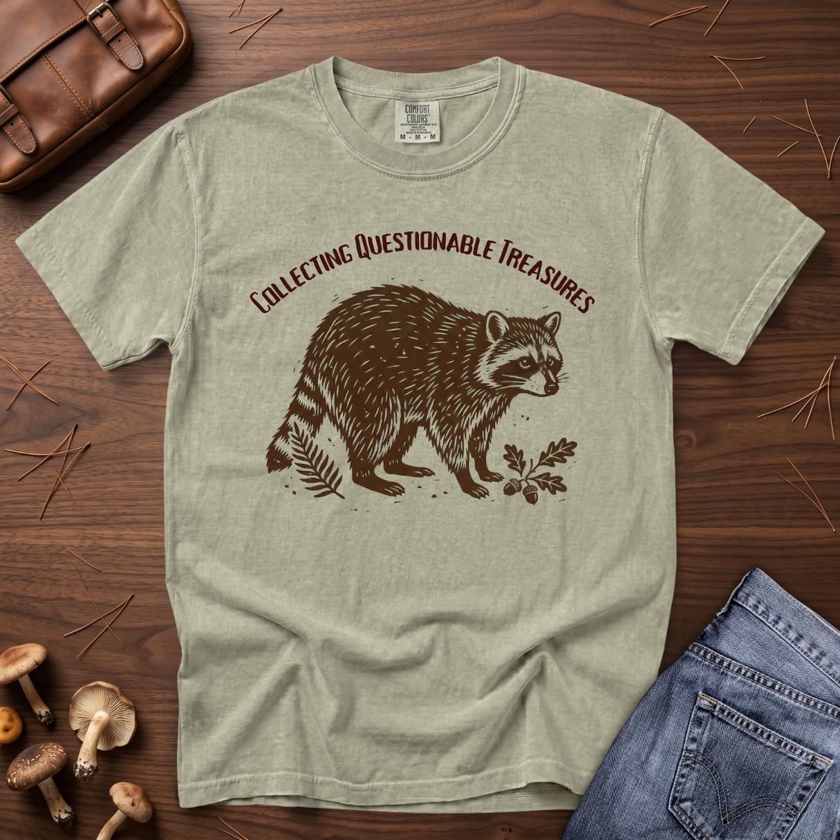 Collecting Questionable Treasures Raccoon T-Shirt