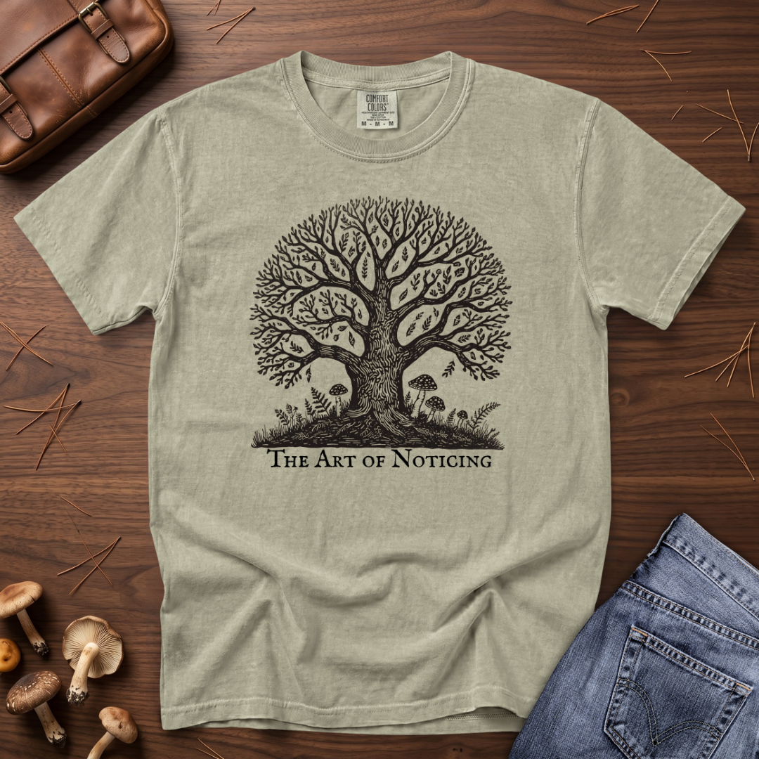 The Art of Noticing Tree T-Shirt