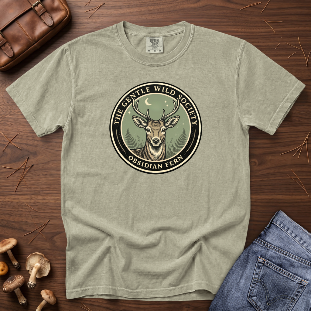 Gentle Wild Society Deer Badge T-Shirt