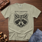 Quiet Observer Racoon T-Shirt