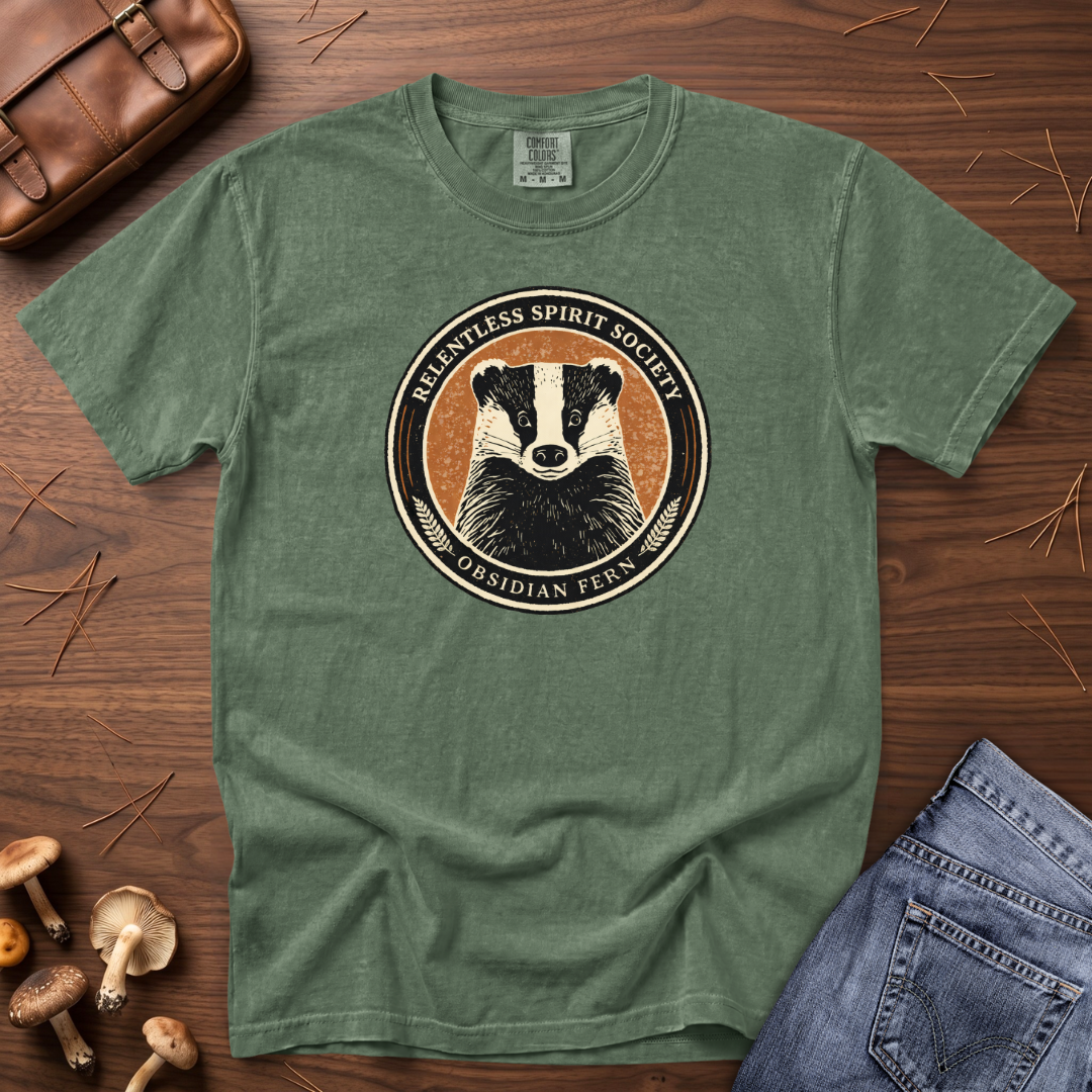 Relentless Spirit Society Badger T-Shirt