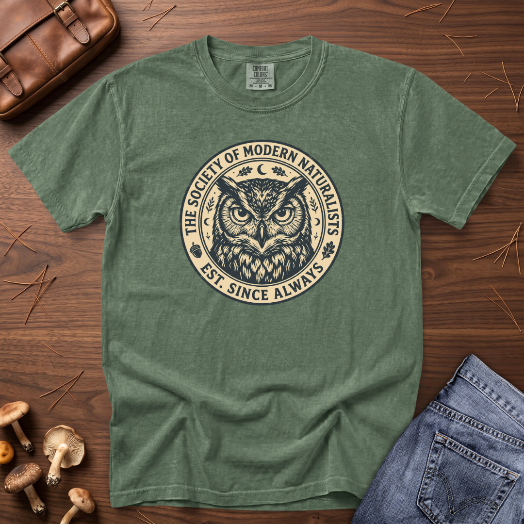 Society of Modern Naturalists Owl T-Shirt