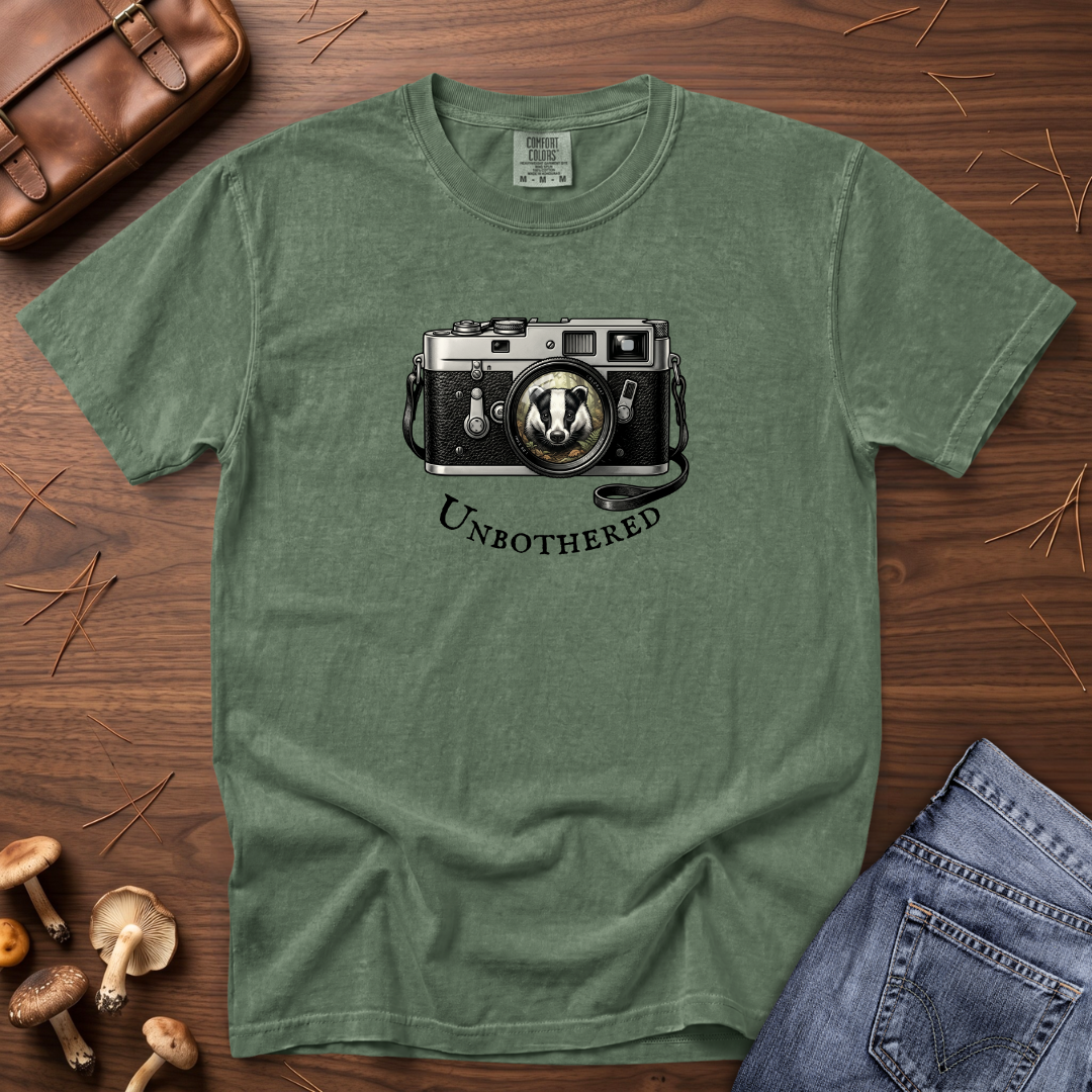 Badger Unbothered Camera T-Shirt