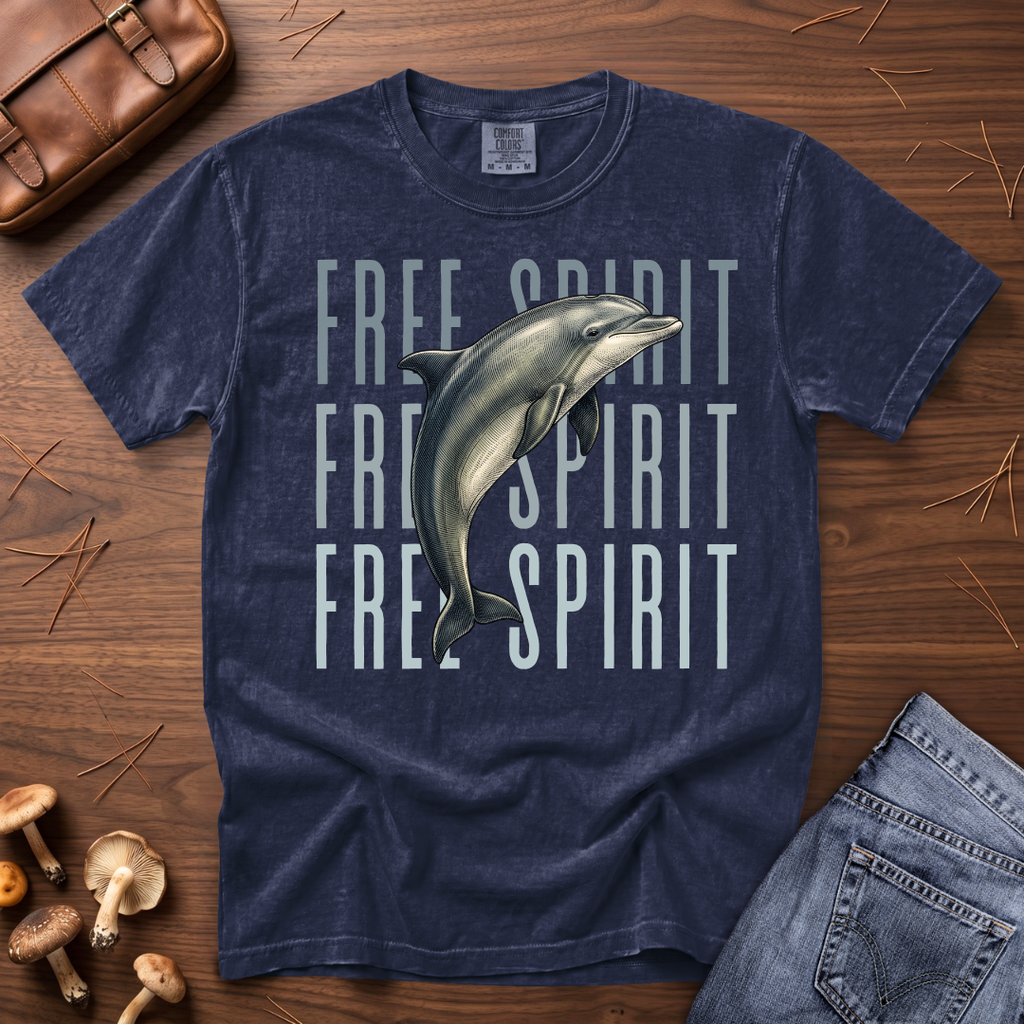 Free Spirit - Dolphin T-Shirt