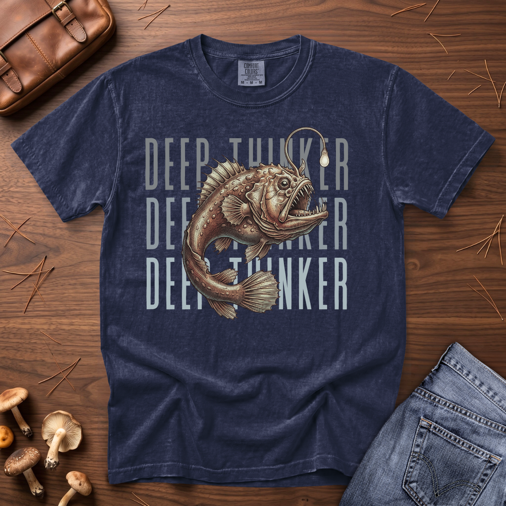 Deep Thinker - Anglerfish T-Shirt
