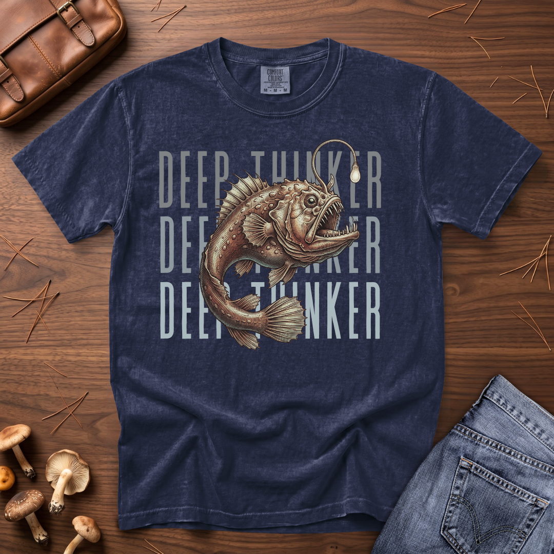 Deep Thinker - Anglerfish T-Shirt