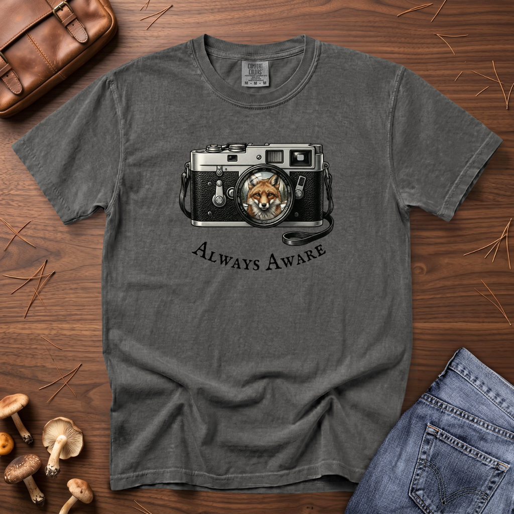 Fox - Always Aware Camera T-Shirt