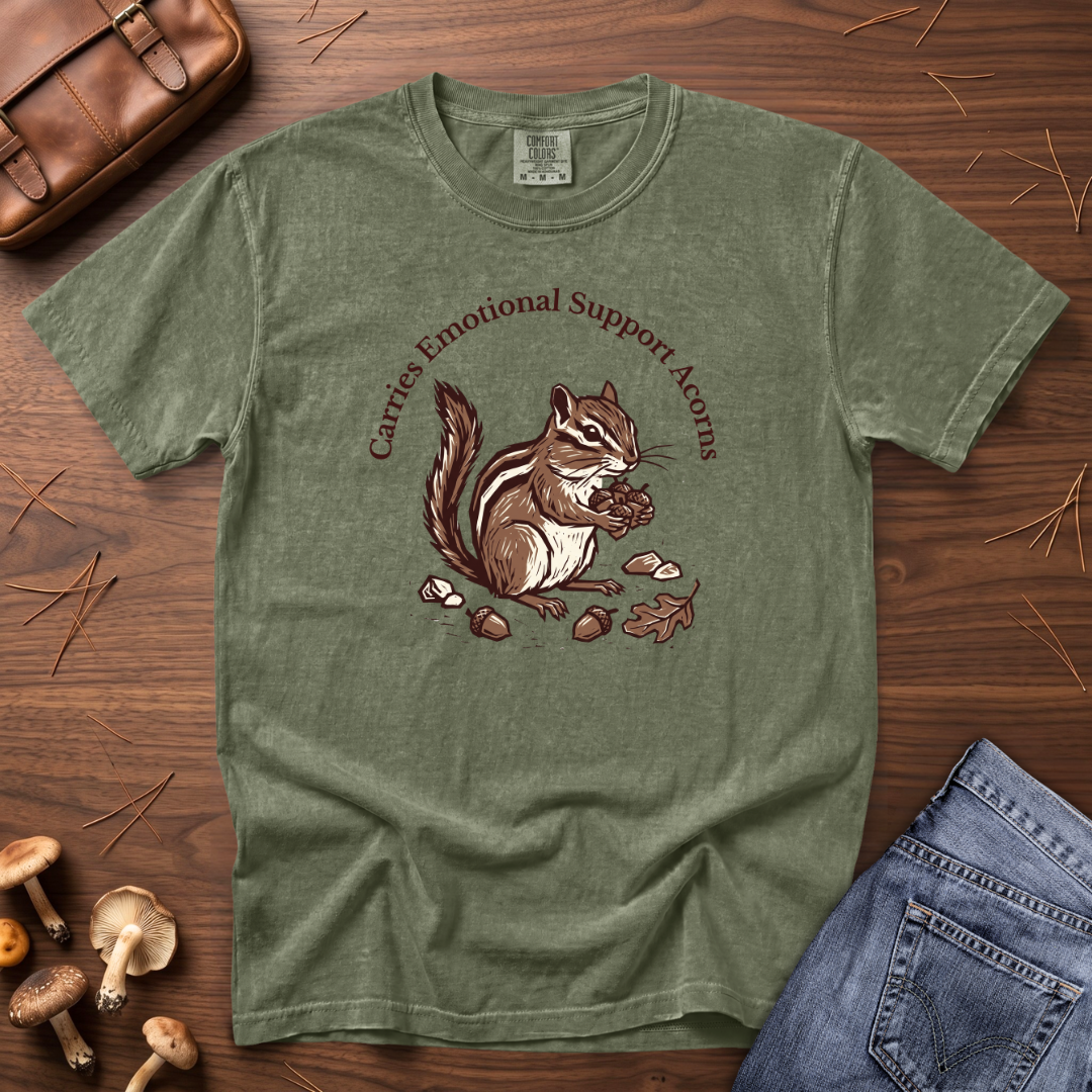Emotional Support Acorns T-Shirt