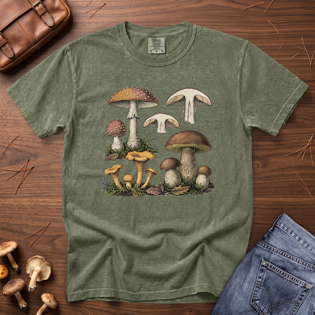 Mushroom Study T-Shirt