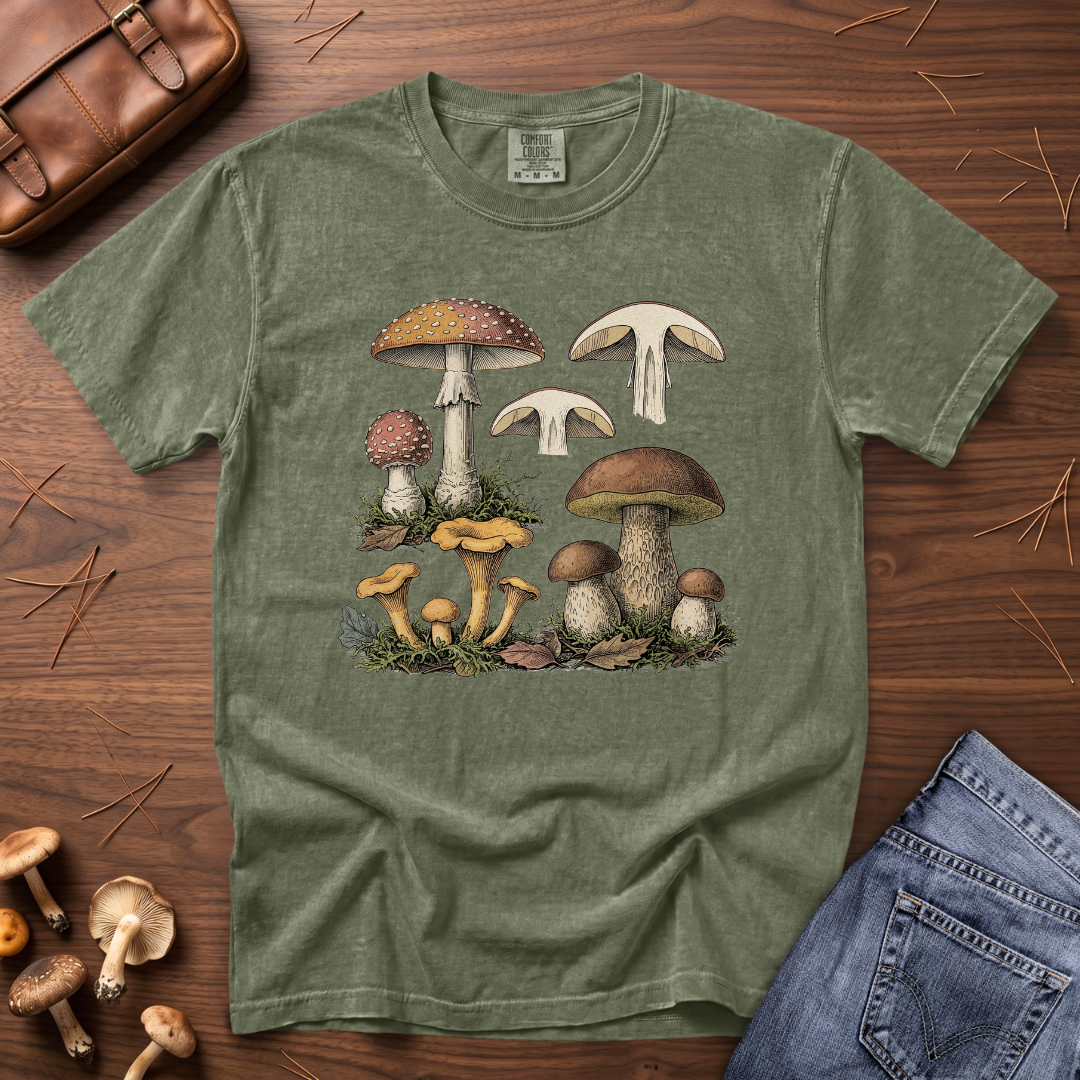 Mushroom Study T-Shirt