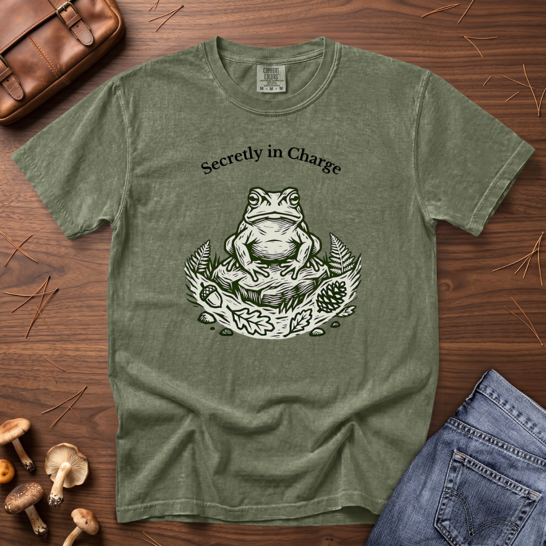 Secretly in Charge Toad T-Shirt