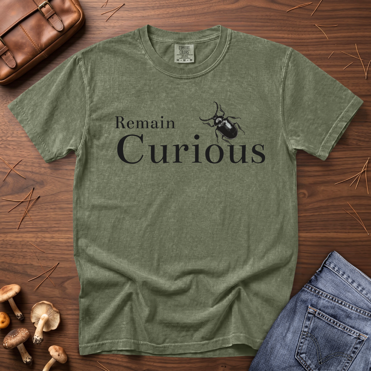 Remain Curious Little Beetle T-Shirt