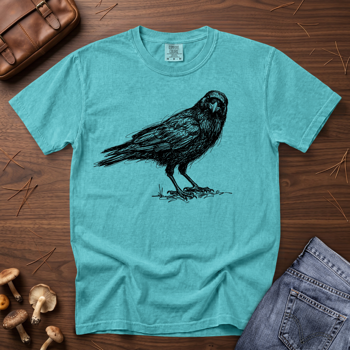 Crow Sketch II T-Shirt