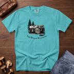 Owl, The Wild is Watching Camera T-Shirt