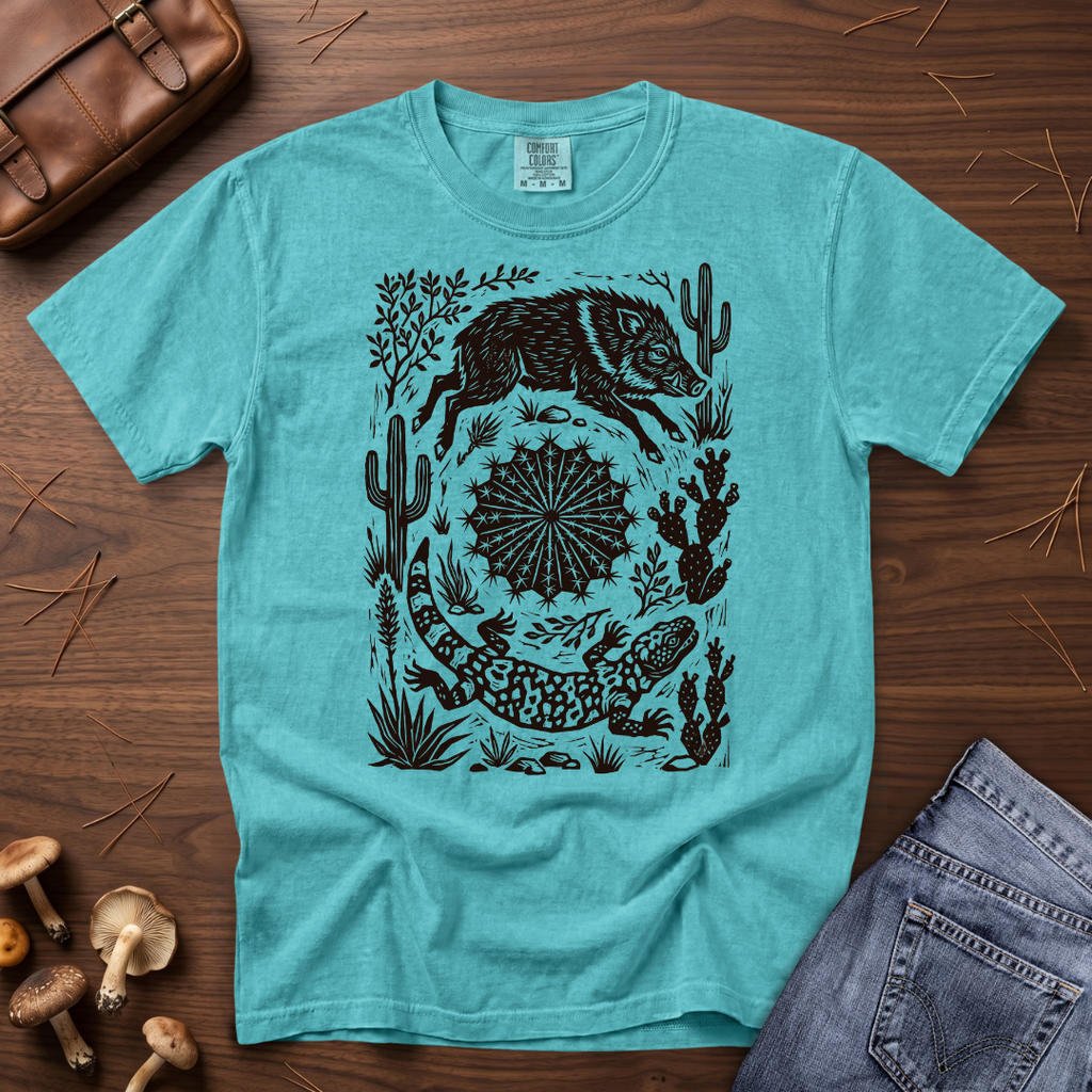 Javelina and Gila Monster T-Shirt