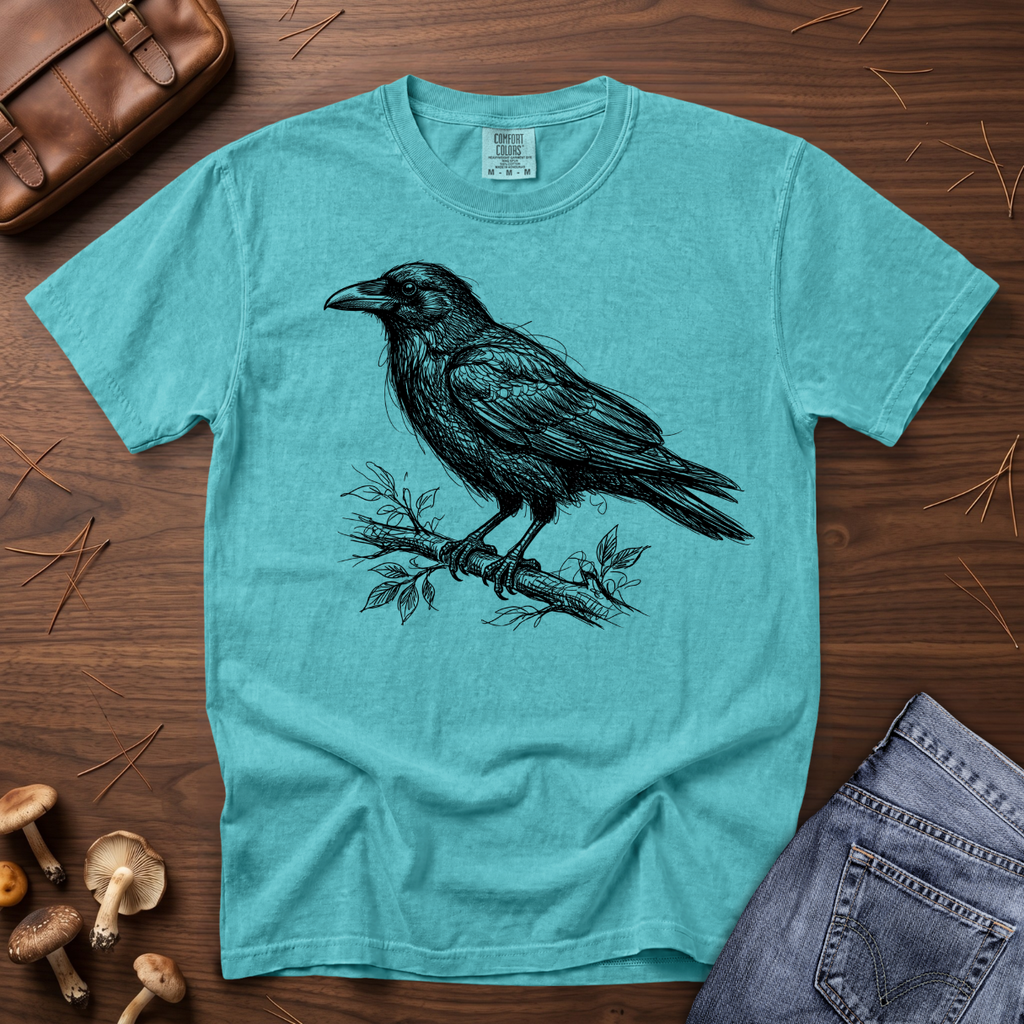 Crow Sketch I T-Shirt