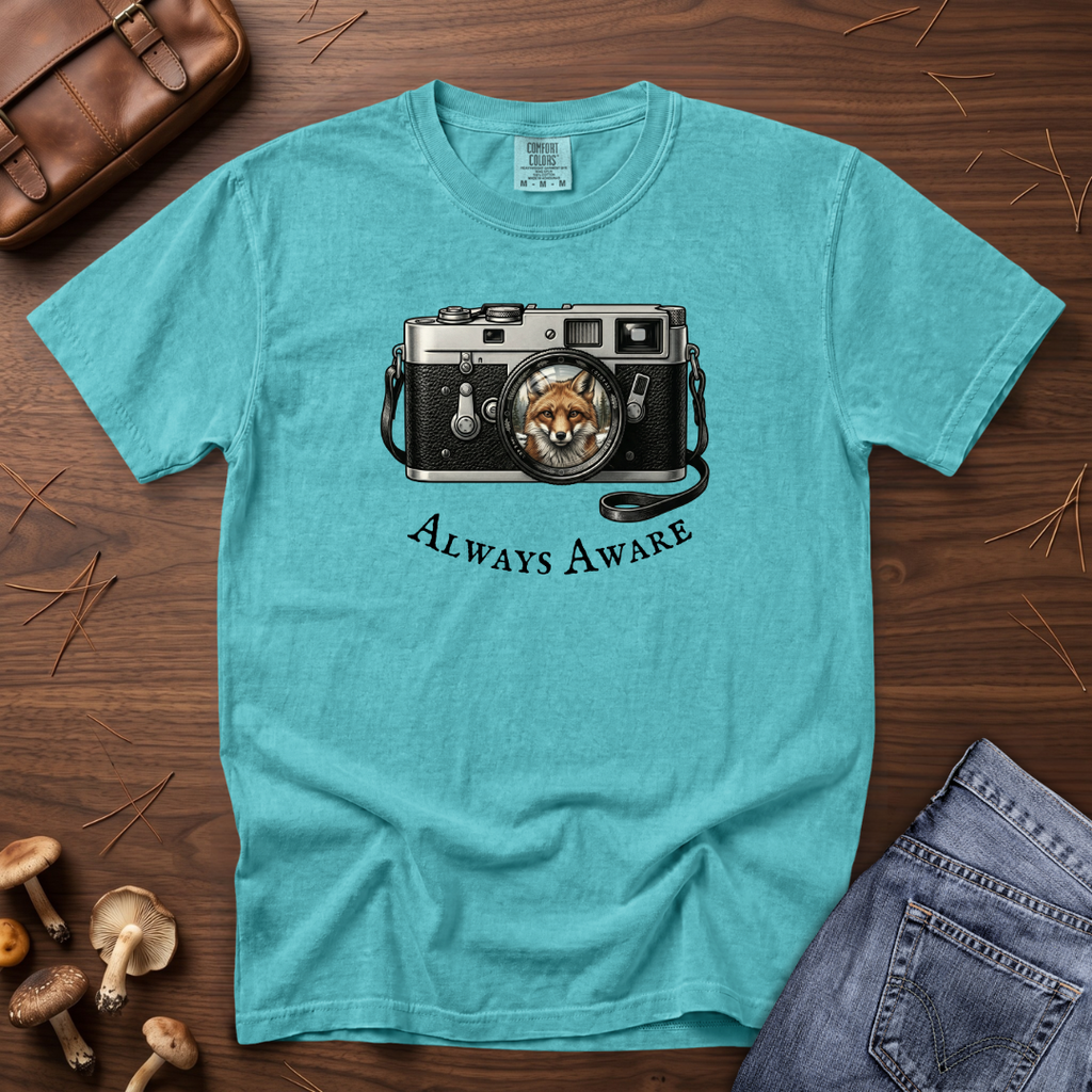 Fox - Always Aware Camera T-Shirt