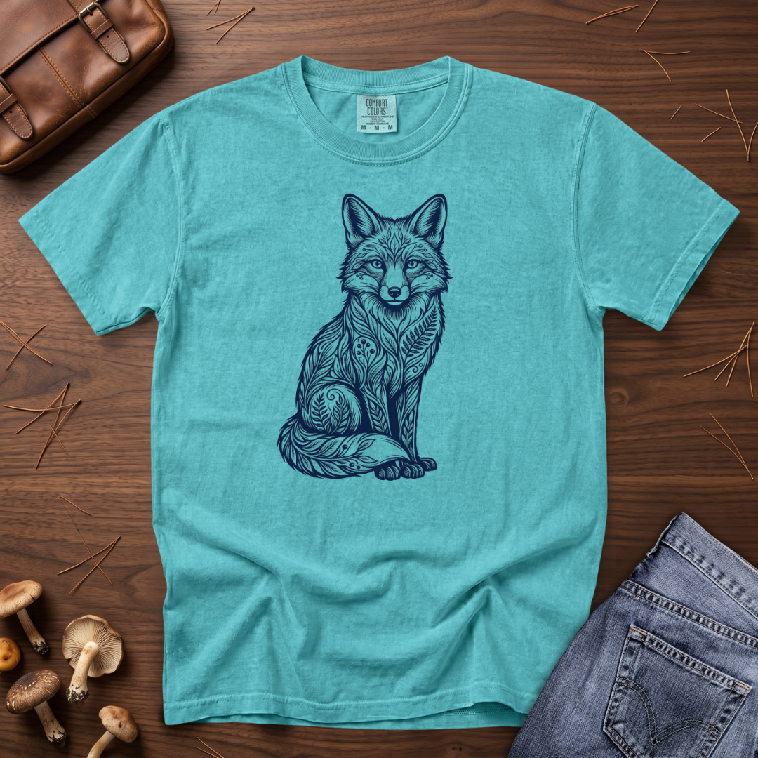 Woodland Sitting Fox T-Shirt