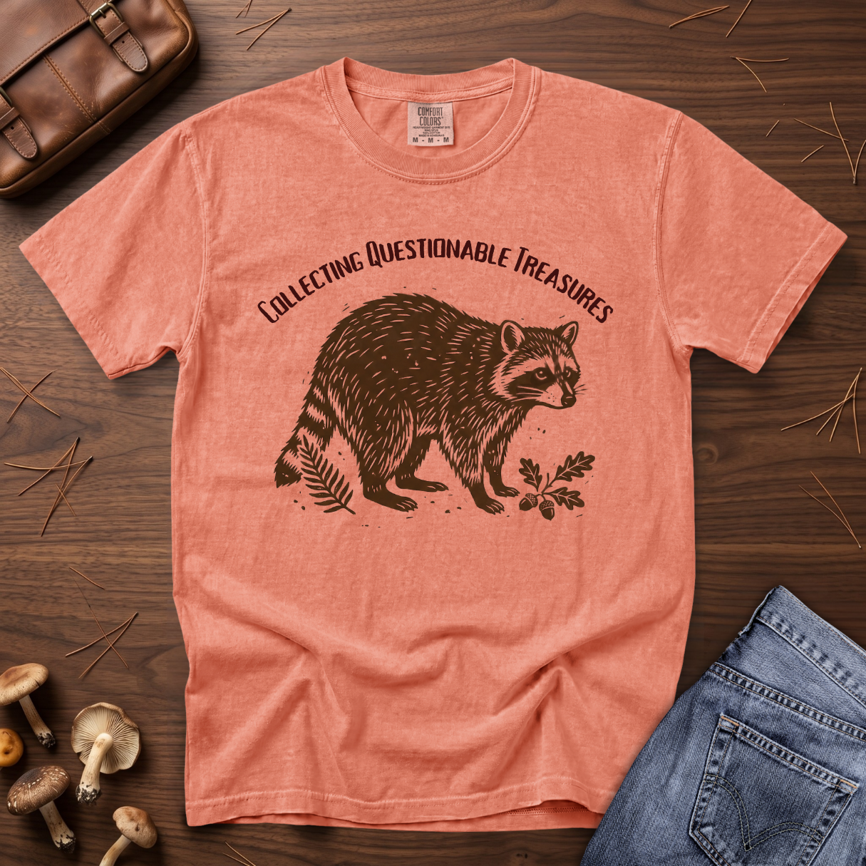 Collecting Questionable Treasures Raccoon T-Shirt