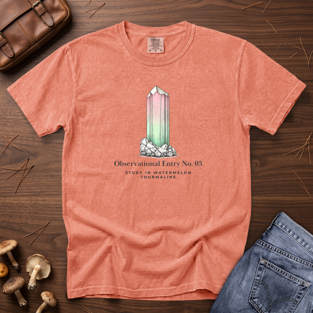 Tourmaline Specimen #03 T-Shirt