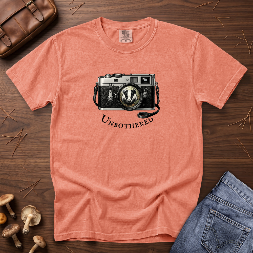 Badger Unbothered Camera T-Shirt