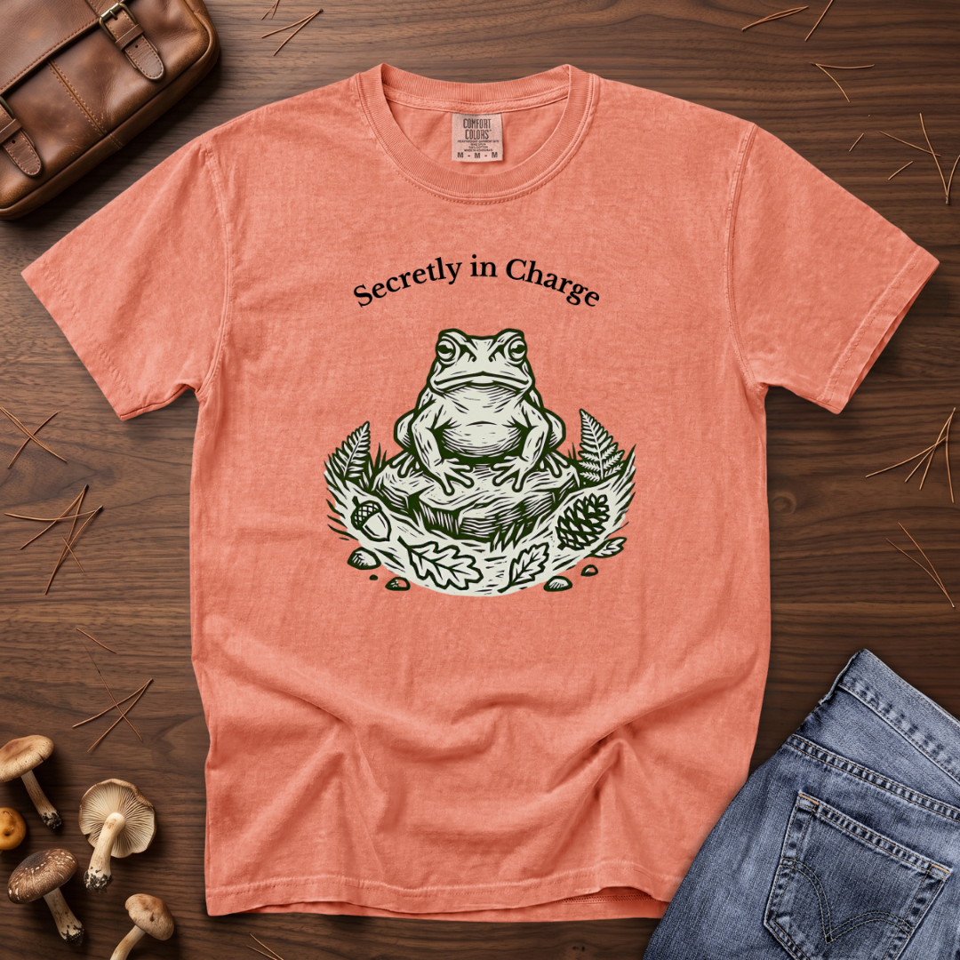 Secretly in Charge Toad T-Shirt