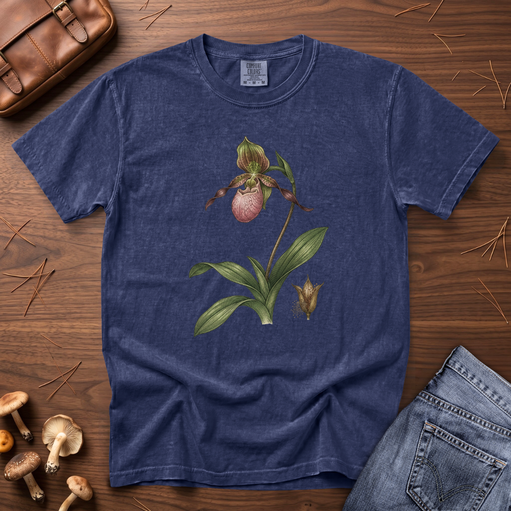 Lady Slipper Orchid T-Shirt