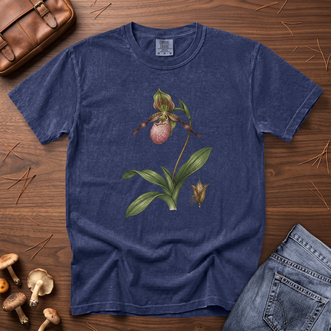 Lady Slipper Orchid T-Shirt