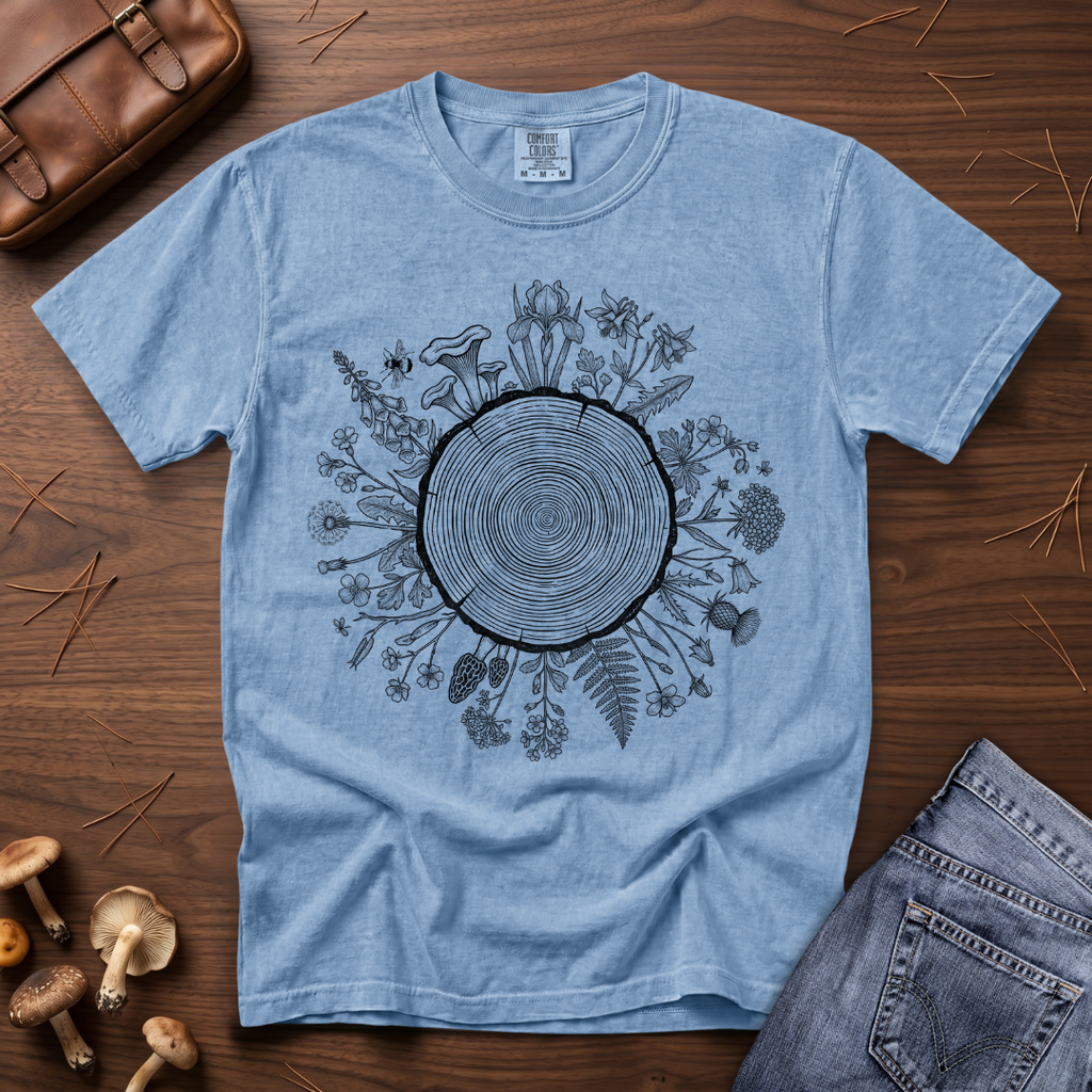 Wildflower Tree Ring T-Shirt