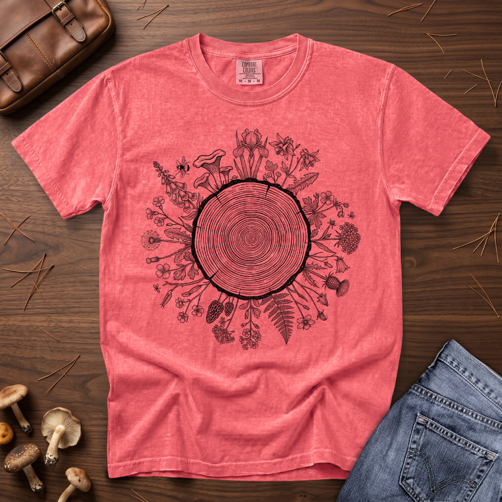 Wildflower Tree Ring T-Shirt