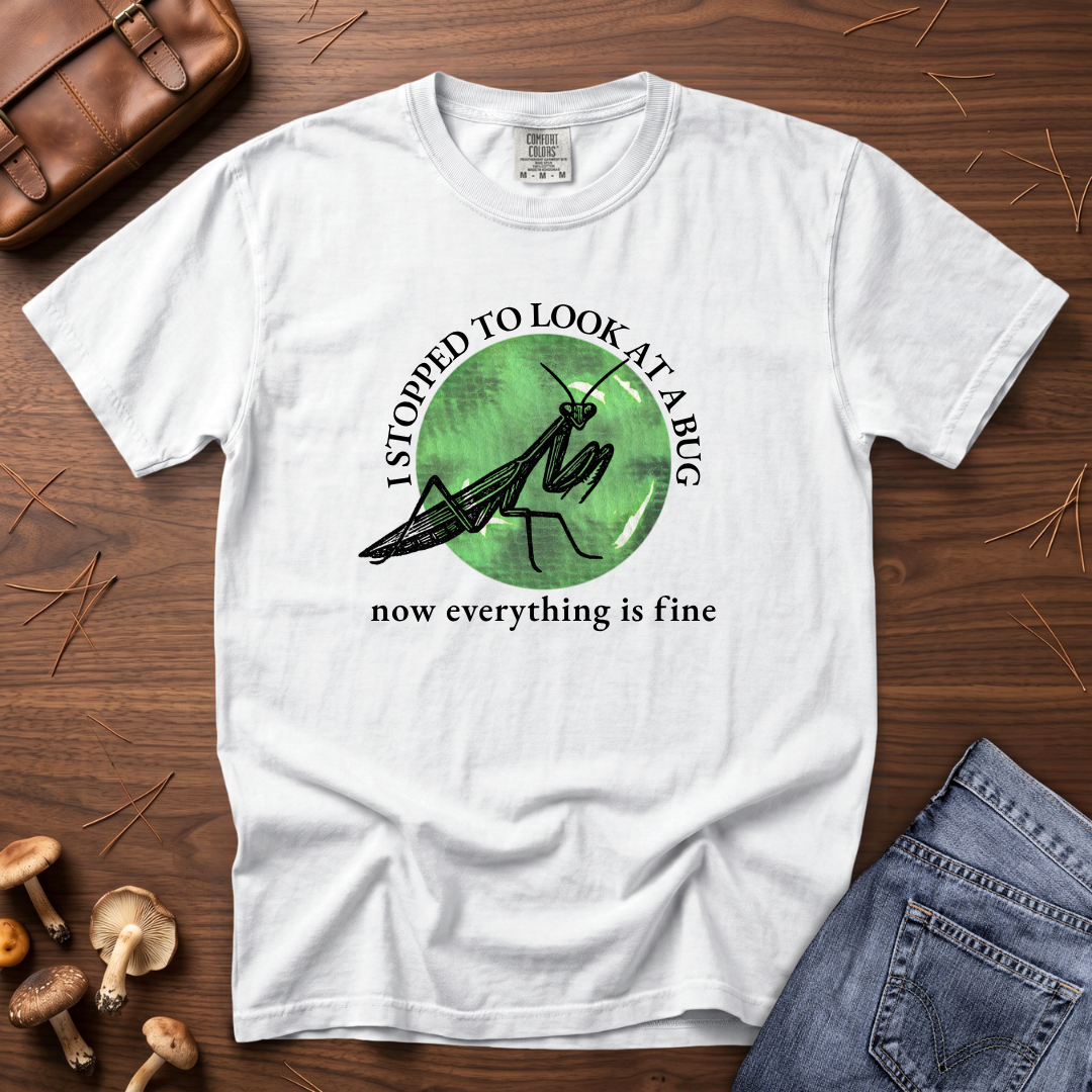 I Stopped to Look at a Bug T-Shirt