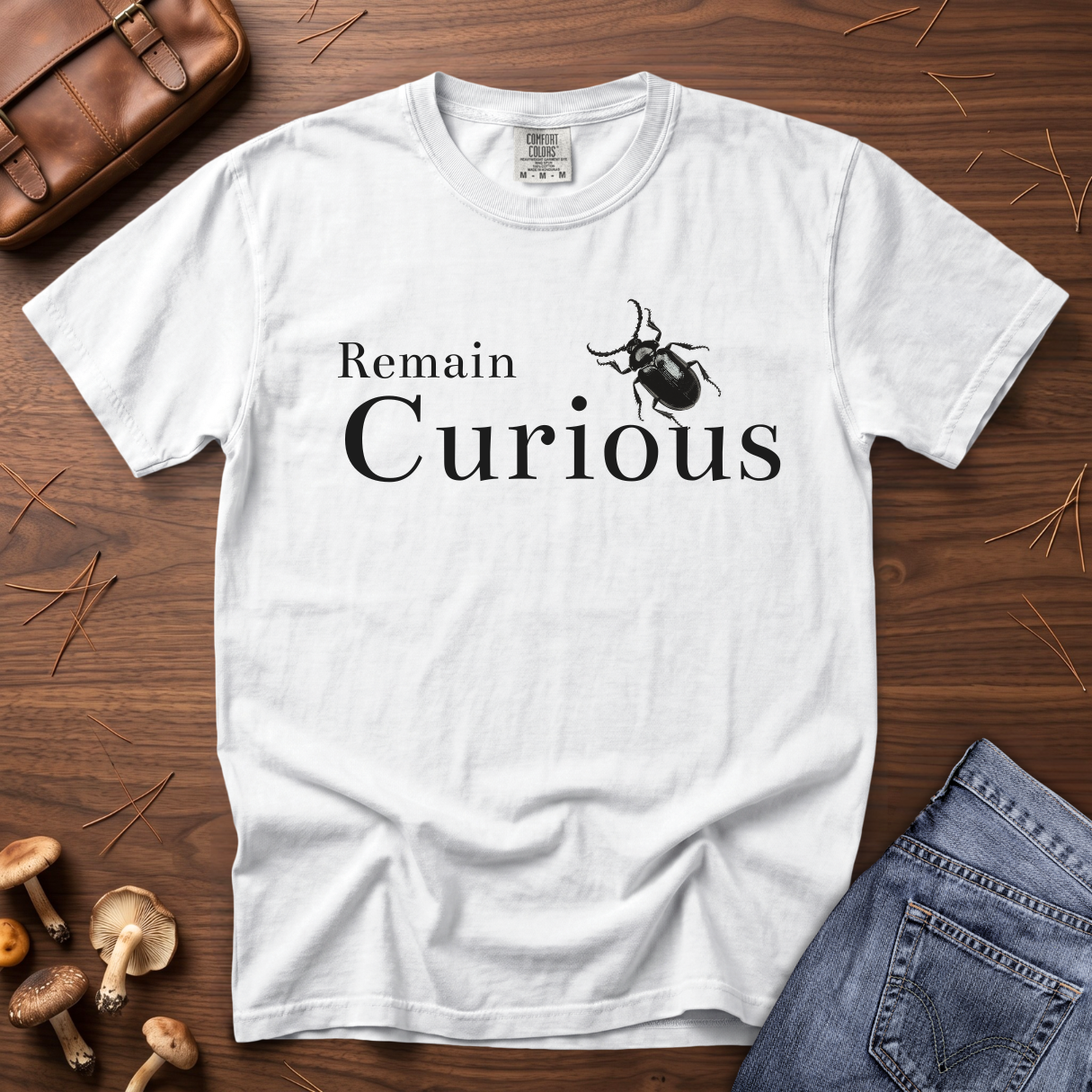 Remain Curious Little Beetle T-Shirt