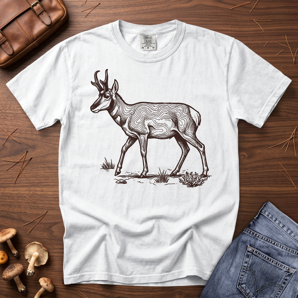 Pronghorn Topographic T-Shirt