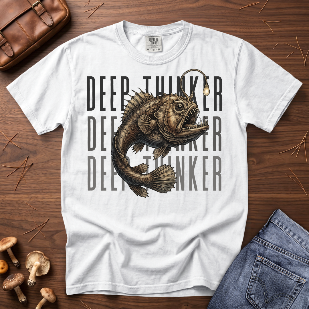 Deep Thinker - Anglerfish T-Shirt