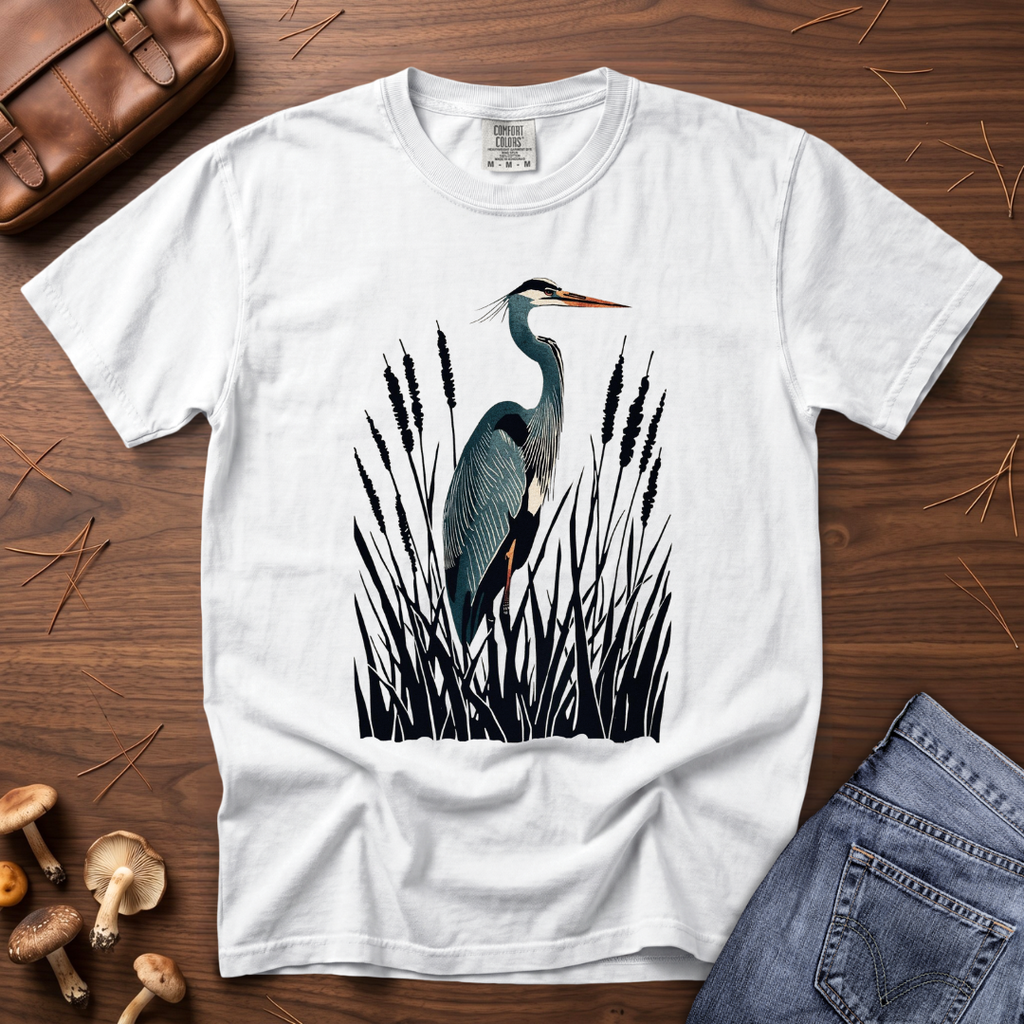 Marsh Heron T-Shirt