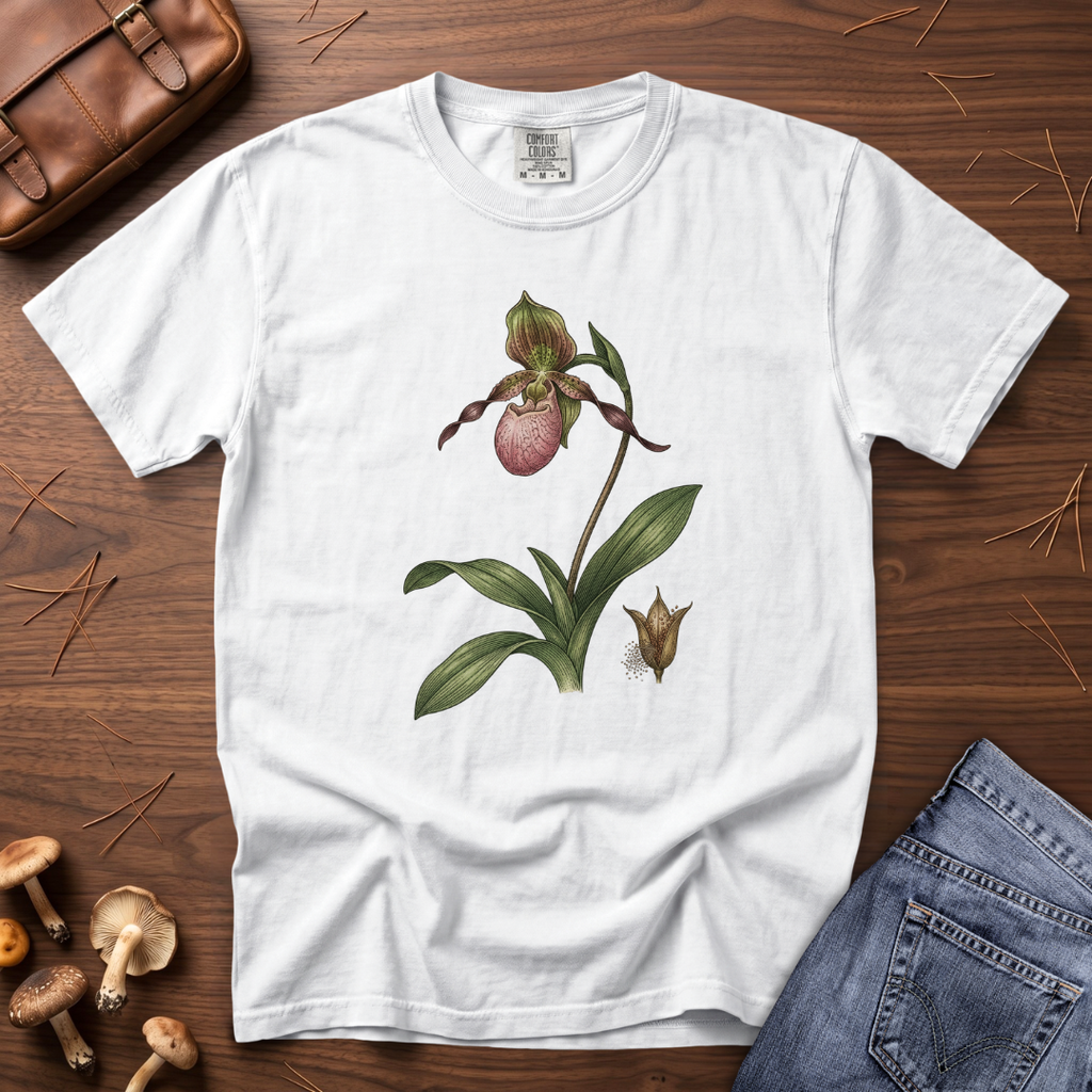 Lady Slipper Orchid T-Shirt