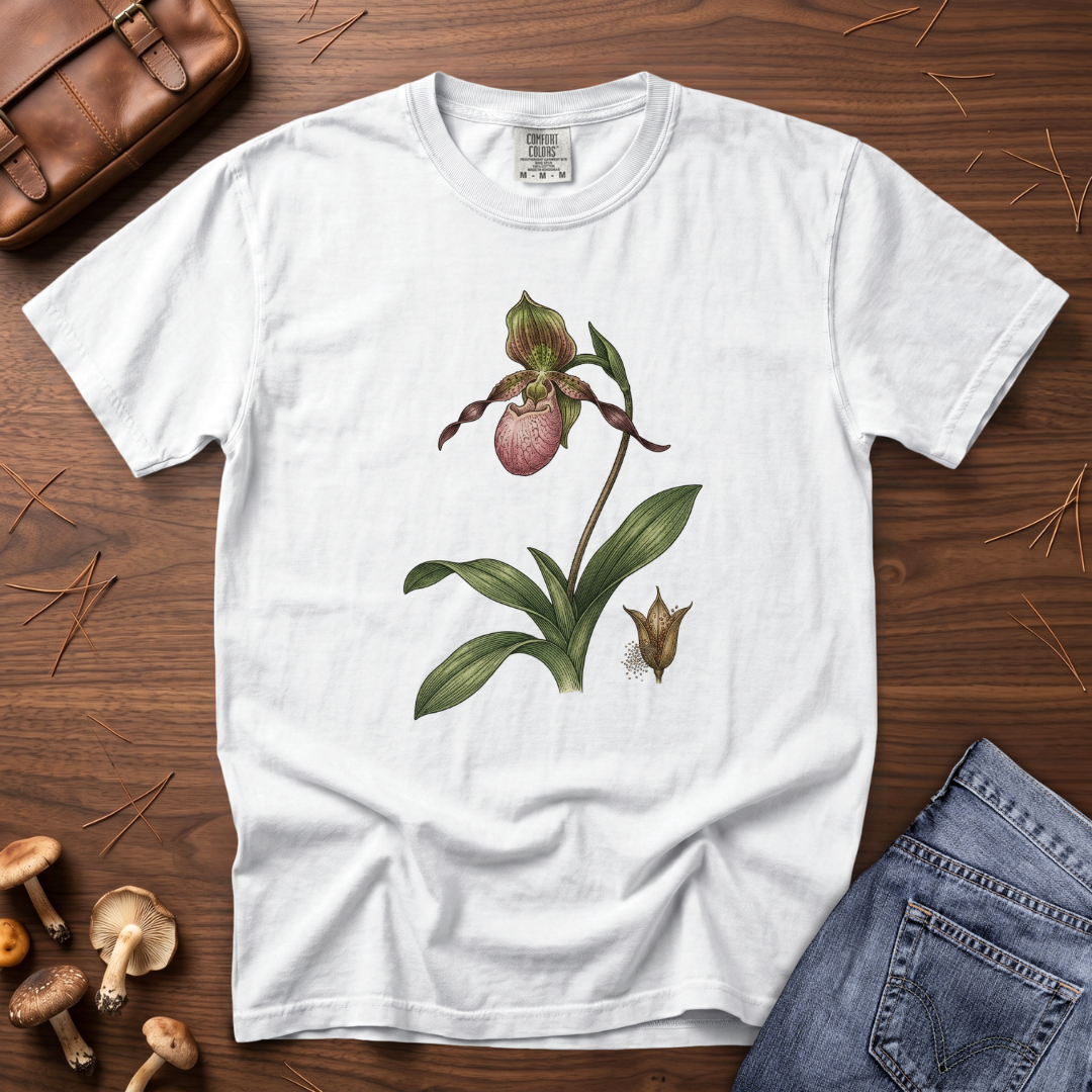 Lady Slipper Orchid T-Shirt